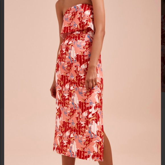 C/MEO ENTICE RES MIDI DRESS